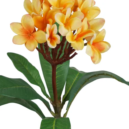 FRANGIPANIER artificiel 74 cm - feuillage