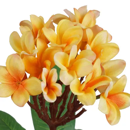 FRANGIPANIER artificiel 74 cm - fleurs