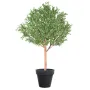 OLIVIER artificiel plast  tete large 210 cm  (olives ) en pot