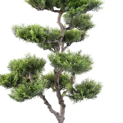 BONSAI artificiel CONIFERE 95 cm - tronc