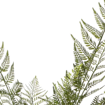 FOUGERE artificielle plast 125 cm - détail