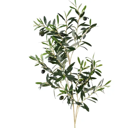 branche OLIVIER artificiel NATUREL 109 cm