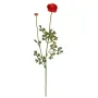 RENONCULE artificielle 65 cm 1 fleur et 1 bouton entier