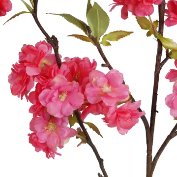 Branche de CERISIER 95 cm rose - fleurs détails