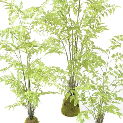 FOUGERE artificielle sur plot 75 à 170 cm - détail