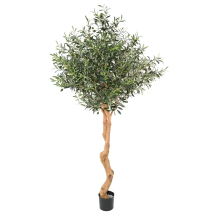 OLIVIER artificiel tronc double 200 cm