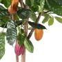 CACAOYER artificiel 210 cm en pot - cabosse et feuilles