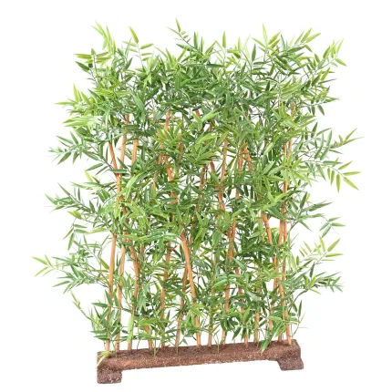 HAIE artificielle BAMBOU japenese plastique 110 cm largeur 90 cm