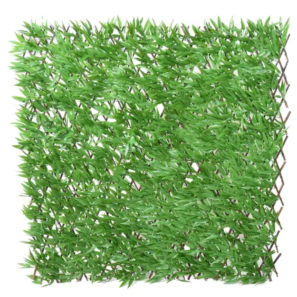 Palissade bambou artificiel 2 m x 1 m modulable