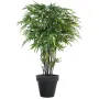 BAMBOU artificiel BLACK NATURAL 150 à 270 cm avec pot
