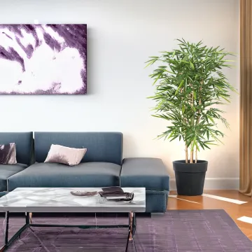 mis en situation BAMBOU artificiel NEW  Dense 150 à 210 cm