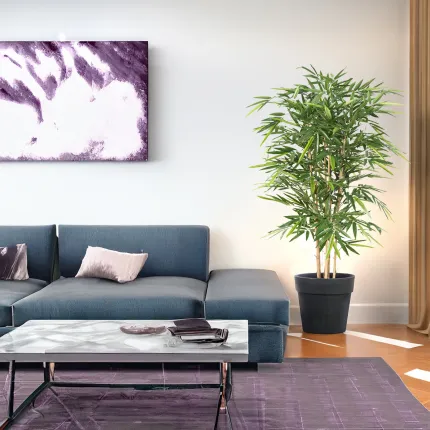 mis en situation BAMBOU artificiel NEW  Dense 150 à 210 cm