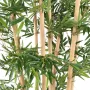 BAMBOU artificiel NEW GEANT 9 cannes - 320 cm - feuilles