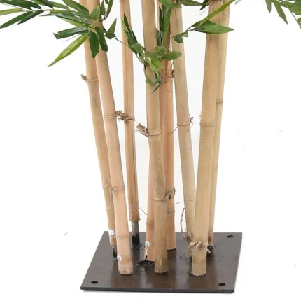BAMBOU artificiel NEW GEANT 9 cannes - 320 cm - socle