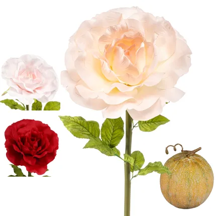 ROSE Géante artificielle 120 cm XXL