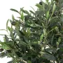 OLIVIER artificiel NEW arbre boule 85 cm  - olives et feuilles