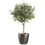 OLIVIER artificiel NEW arbre boule 85 cm en pot