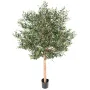 OLIVIER artificiel NEW TETE large (olives noires) 210 cm ANTI FEU