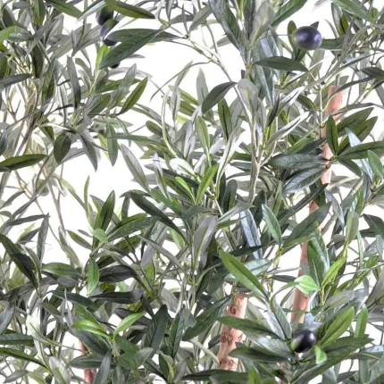OLIVIER artificiel new large 150 à 210 cm - olives et feuilles