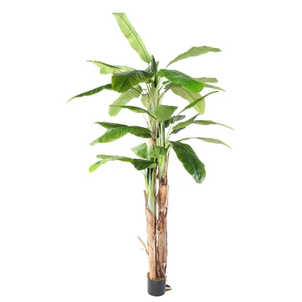 BANANIER artificiel 3 troncs 240 cm