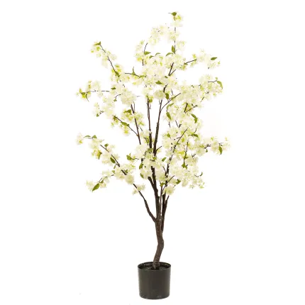 CERISIER artificiel 135 cm blanc