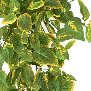 COLEUS artificiel 70 cm vert - feuilles
