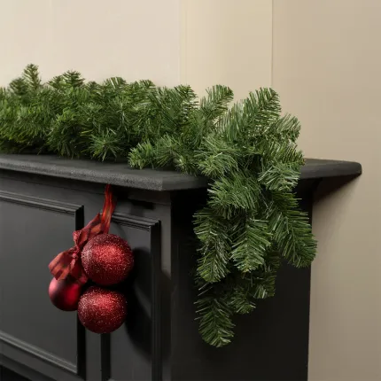 GUIRLANDE Artificielle de sapin canadien 270 cm ignifugé