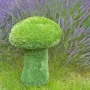 CHAMPIGNON en gazon synthétique 35 cm devant de la lavande