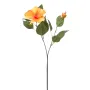 HIBISCUS artificiel jaune 60 cm jaune