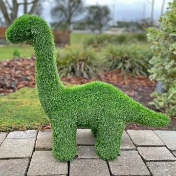 Dinosaure synthétique 65 cm - dans une allée