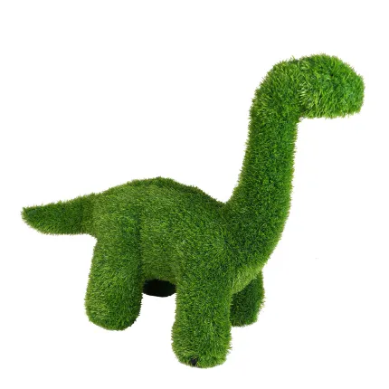 Dinosaure synthétique 65 cm - de profil