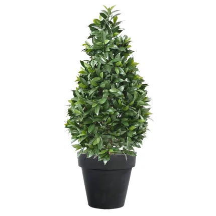 LAURIER SAUCE artificiel cone 130 ou 150 cm en pot
