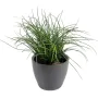 HERBE artificielle FINE plastique en pot 35 cm dans un pot rond