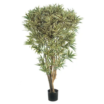 DRACENA artificiel (ou DRACAENA) JAMAICA 145 cm vert jaune