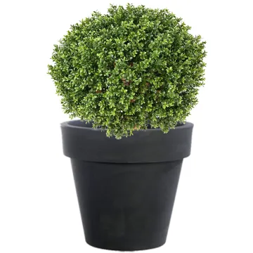 Buis artificiel boule ignifugé de belle qualité