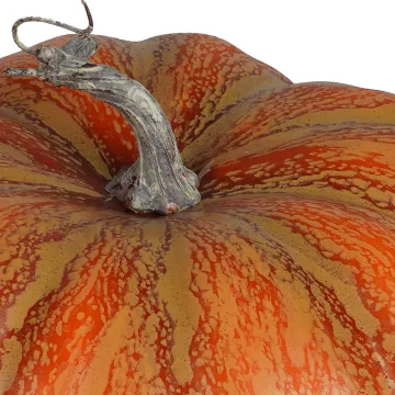 Citrouille artificielle 24 cm - queue