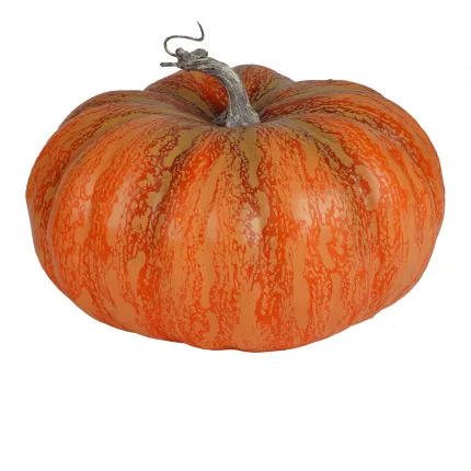 Citrouille artificielle 24 cm de face