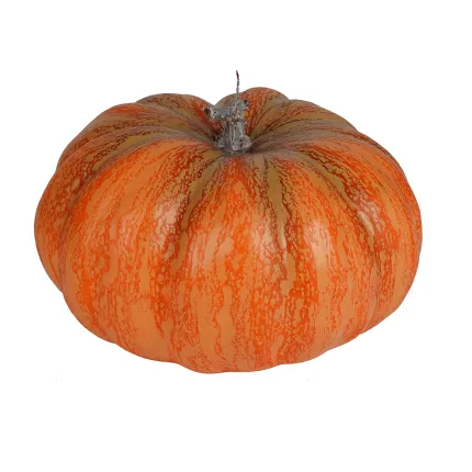 Citrouille artificielle 24 cm - de profil