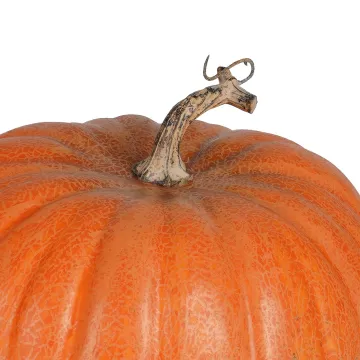 Citrouille artificielle 22 cm - queue