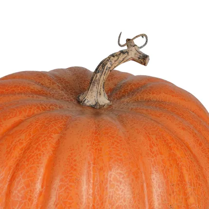 Citrouille artificielle 22 cm - queue