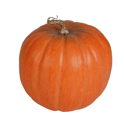 Citrouille artificielle 22 cm - de profil