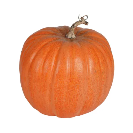 Citrouille artificielle 22 cm - de face