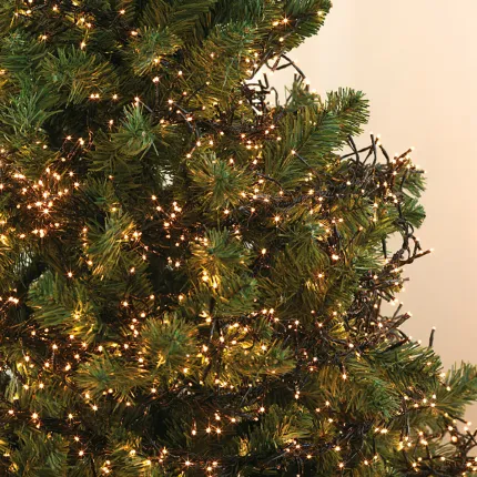 Guirlande électrique grappe LED 10.5 m