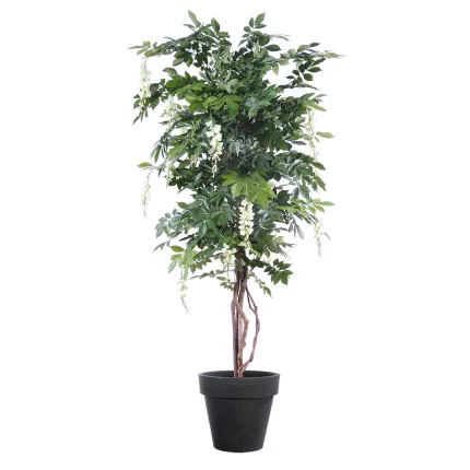 GLYCINE artificielle LIANES  new de 110 à 180 cm crème