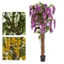 GLYCINE artificielle liane 180 cm - 3 couleurs