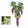 GLYCINE  artificielle 3 fleurs 90 cm - 2 couleurs