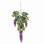 GLYCINE  artificielle 3 fleurs 90 cm lavande en tige