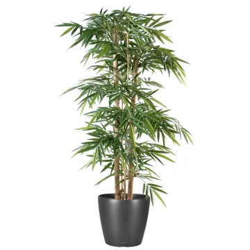 BAMBOU artificiel new GROSSES CANNES - 150 à 300 cm dans un pot lechuza