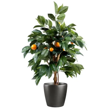 ORANGER artificiel 85 cm en pot