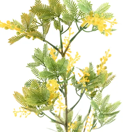 Branche MIMOSA artificielle 80 cm détails